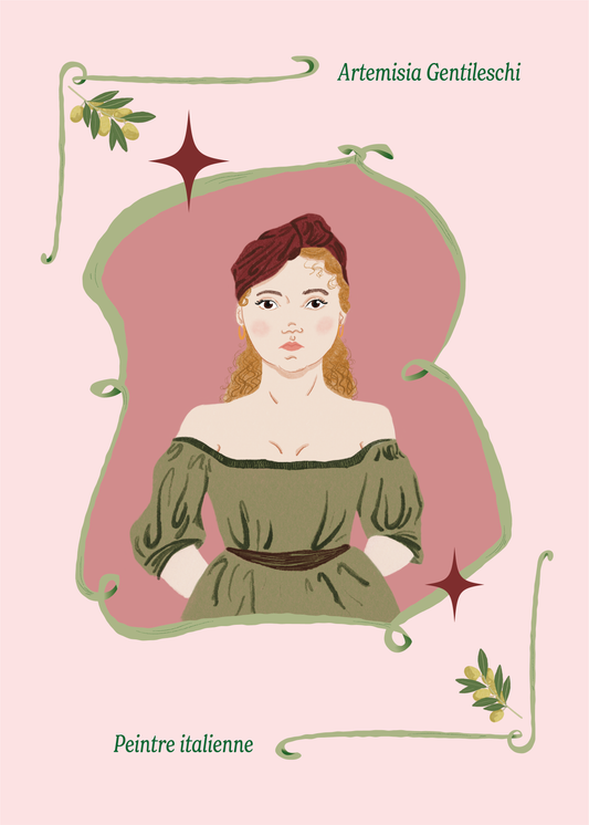 Illustration A5 Artemisia Gentileschi