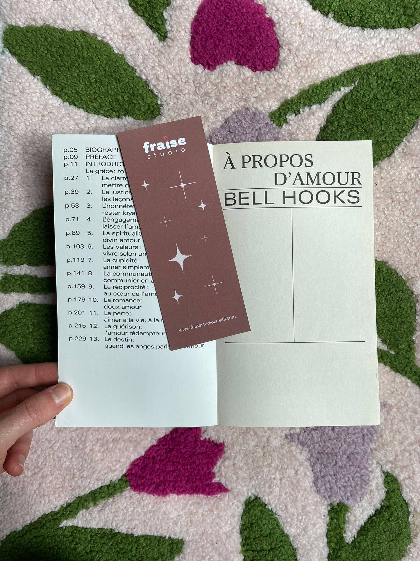 Marque-page bell hooks