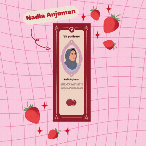 Marque-page Nadia Anjuman