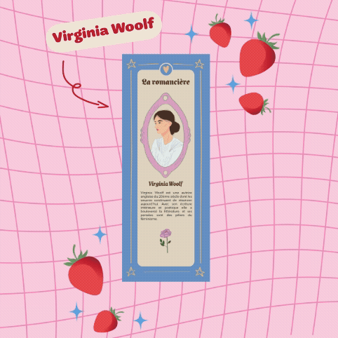 Marque-page Virginia Woolf